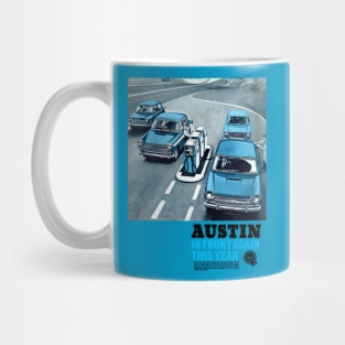 1960s AUSTIN CARS ADVERT Mug